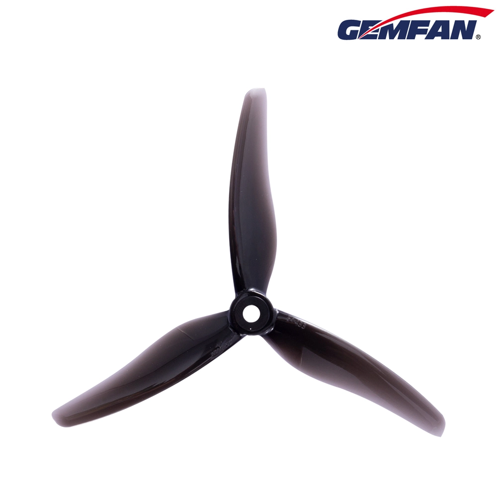 Gemfan 51433 Hurricane PC 3 Blade – Clear Black (2 Pairs) Propeller