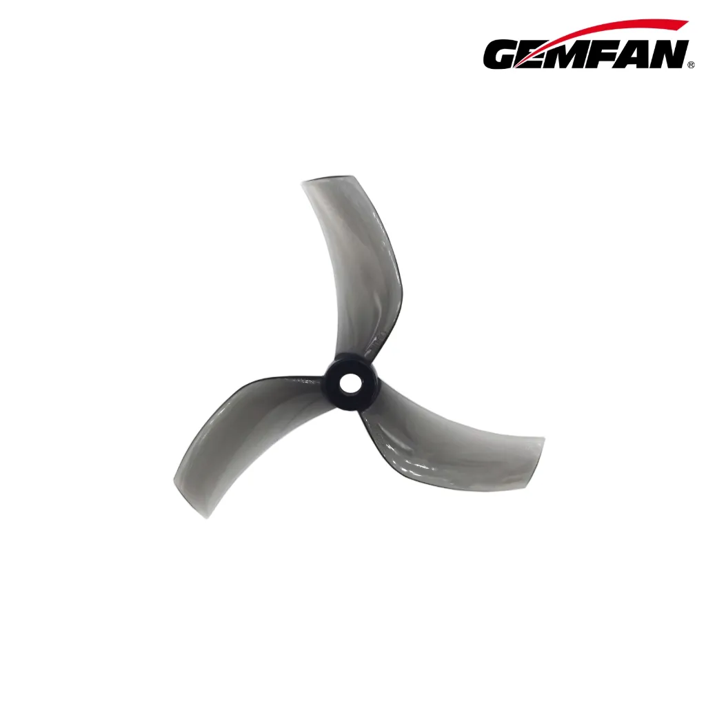 Gemfan D90 Ducted PC 3 Blade M5 – Clear Gray (2 Pairs) Propeller