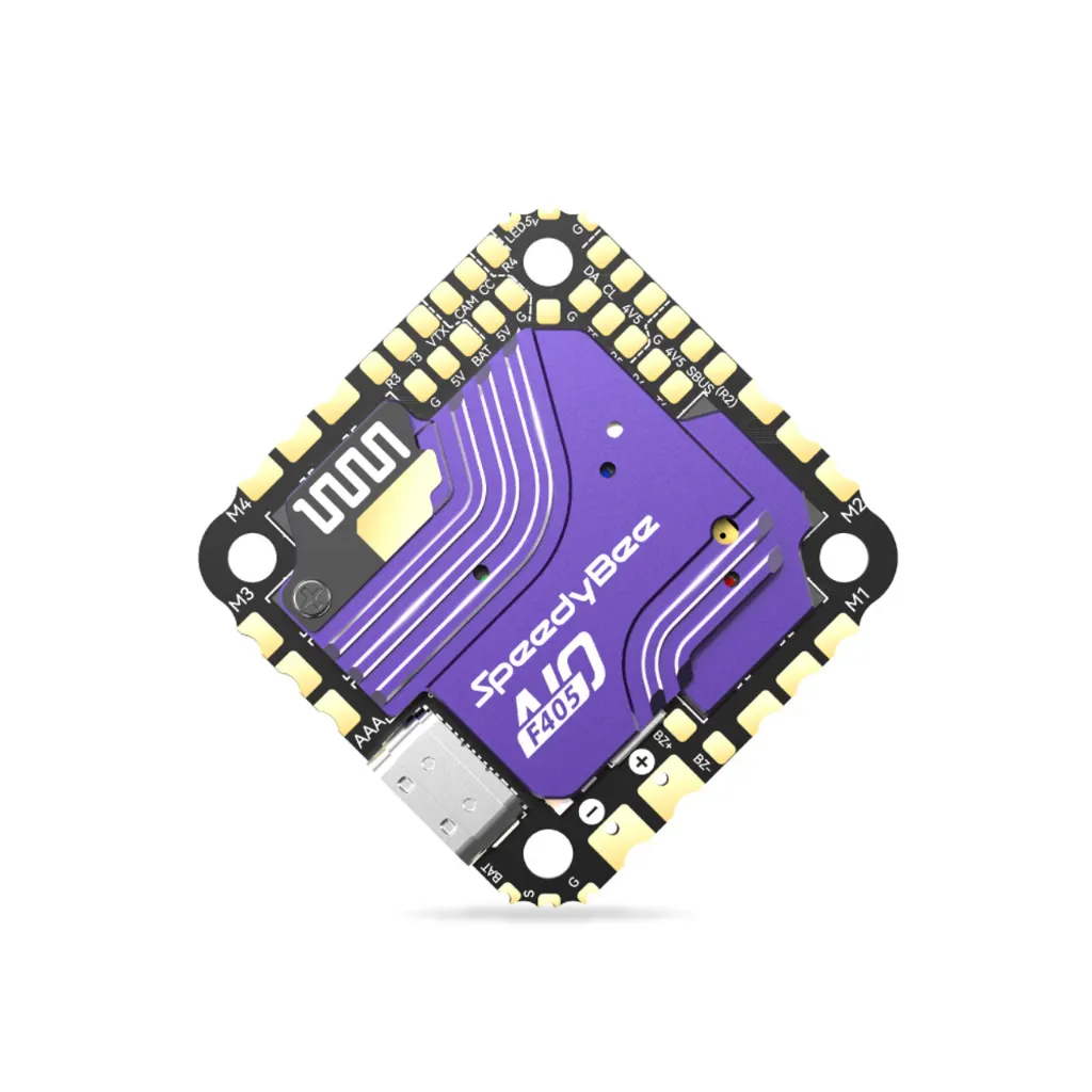 SpeedyBee F405 AIO 40A Bluejay 25.5×25.5 3-6S Flight Controller